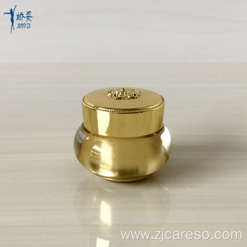 5g 10g Small Gold Empty Acrylic Jar